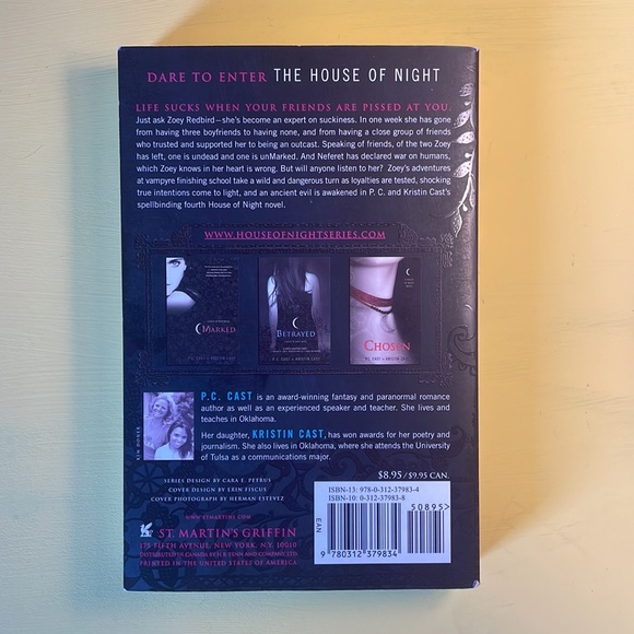 Other | House Of Night Book Series By Pc Cast Kristin Cast Book 14 ...